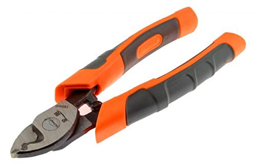 tsnetworks KS 2, Seitenschneider Kabelschneider Abisolierzange Handwerkzeug für Kupfer- und Aluminiumkabel …