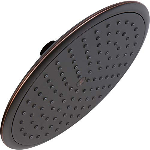 Wasserfall-Duschkopf – 22,9 cm großer Überkopf-Regendusche – hoher Durchfluss am besten mit Verlängerungsarm Oil-Rubbed Bronze