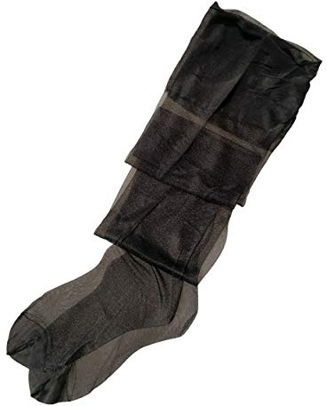 TVRtyle Women’s 10D Multicolor Vintage Thigh High See Through Non-stretch RHT Silk Stocking 928M