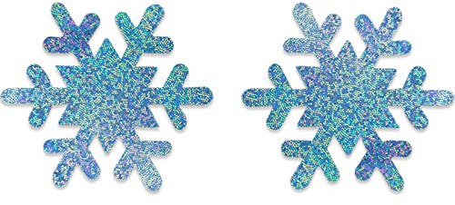 GUMEI Frauen Weihnachten Pasteten Nippel Abdeckung Glitter Cartoon Einweg Brust Aufkleber
