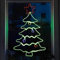 garden mile Festive Lighting Large Pre-Lit Christmas Tree Rope Lights Xmas Tree Silhouette LED Lights Waterproof Indoor and Outdoor Christmas Decoration Xmas Home Decor (Christmas Tree)