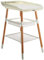 CHILDHOME, Table A Langer Bebe, Evolutive, 4 Hauteurs, Facile À Déplacer, Roues, Système Freinage, Robuste, Panier Rangement, Coussin Inclu, Evolux, Blanc Naturel
