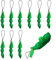 Spldsun 10 Stück Schlüsselanhänger Anhänger, Niedliche Squeeze Bean Schlüsselanhänger, Interessantes Gerät, Kann als Schlüsselbund Verwendet Werden und Stress Abbauen