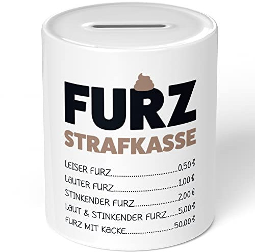 JUNIWORDS Spardose Sparbüchse, Furz Strafkasse (1008755)