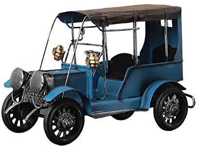 ISAKEN Modello di Auto d'Epoca in Miniatura, Modello di Auto Antico Modello di Auto d'Epoca Retrò in Metallo, Modellino Auto Classico Modellino Giocattolo da Collezione