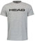 HEAD Unisex Kinder Club Ivan Jr, Grau, 164 T-Shirt, Grau, 164 EU