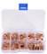 Treki 200pcs Rondelles Cuivre Joints Vidange Métriques M5 M6 M8 M10 M12 M14 Flat Assortiment Kit