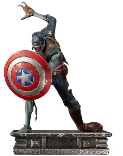 Iron Studios Statue Art Scale 1/10 Captain America Zombie -What If.? 22 cm