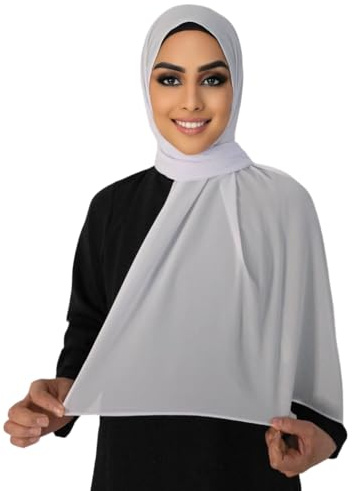 Medinah kopftuch moderne hijab kopftuch-Frauen Premium Chiffon Hijab Kopftücher, hijab aus leichtem Stoff- kopftuch damen 180X70cm groß, aus hochwertigem Stoff