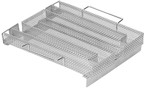 Haofy Edelstahl-Kaltraucherzeuger für Barbecue-Grill oder Räucherofen, Räucherschale für Pelletgrill