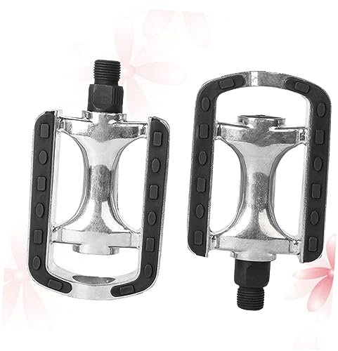 Toddmomy 1 Paar Flache Pedale Für MTB Bergpedale Leichte Fahrradpedale Fußpedal Carbon Straßenpedale Alu-Pedal Lagerpedal Plattformradpedale Klickpedal Fahrrad Metall Hardware- Kind