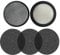 CIARRA CBCF008S Set filtri di ricambio HOOD TO GO, incluso filtro a carboni attivi 3 pezzi, filtro antigrasso in alluminio 1 pezzo, accessori per mini cappa CBPHB01 CBPHW01 CBPHP01 CBPHL01