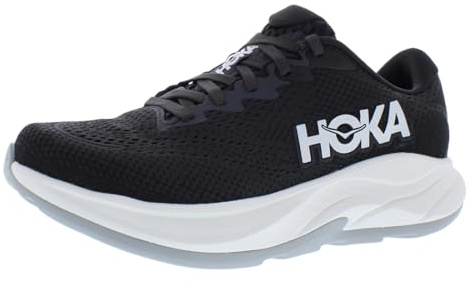 HOKA Damen RincOn 4 Sneaker, Schwarz/Weiß, 40 EU Weit