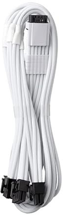 CableMod PRO ModMesh RT 12VHPWR auf 3X PCI-e Kabel für ASUS/Seasonic/Phanteks - 60cm, weiß
