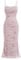 GORGLITTER Women's Summer Floral Ruched Bodycon Midi Dress Sleeveless Mesh Long Cami Cute Dresses Light Pink M