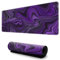 Hixingo Fluide Coloré Tapis de Souris XXL/XL/L, Tapis de Souris Gamer, Tapis Souris avec Bords Cousus, 3D Tapis de Souris en Base Antidérapante, Convient pour Gaming, Maison (700x300x3mm,Violet 3)