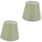 HOMSFOU 2pcs Fabric Lampshade Vintage Pendant Light Lampshades for Table Lamp Vintage Lamp Shades Small Lampshade Norse Lamp Shades for Table Lamps Verde Wrought Iron Green