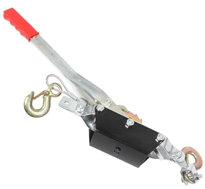 Mobestech Rope Puller Auto Ratchet Straps Cable Tensioner Wire Rope Pulling Tool Versatile for Basket Cable Tightening