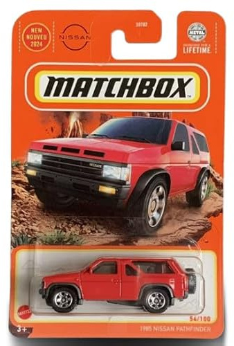 Matchbox 1985 Nissan Pathfinder Red Diecast Car, 54/100