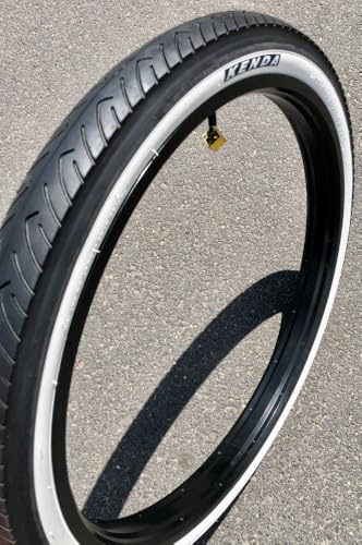 Reifen Kenda Kraze 26 x 2.125 Motorradprofil, schwarz Weißwand