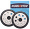 RUIHONGV Sander Replacement Pad for Milwaukee, Compatible with Milwaukee 6021-21 6034-21 2648-20 2648-21, 5 Inch 8 Hole Hook and Loop Metal Backing Pad for Part Number 51-36-7100, 2 Pack