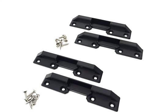 L-BOXX Halter für L BOXX Sortimo | L-SAFE Sicherung Fixierung | Werkzeugkoffer-Fixierung |4 LBOXX Halter zum Aufschrauben mit Befestigungsmaterial