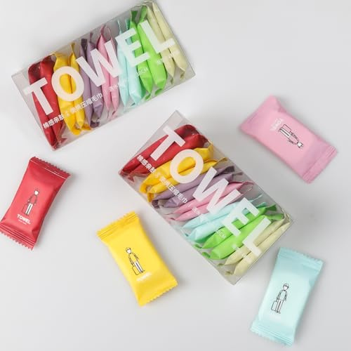 28 Stück Einmal Handtücher Komprimierte,Mini Tragbares Handtücher Tabletten,Extra Groß und Dick Tabletten Ausdehnbar 24 X 30 cm,Kompakt Face Towel für Outdoor Reisen Arbeitsplätze Zuhause Schönheit