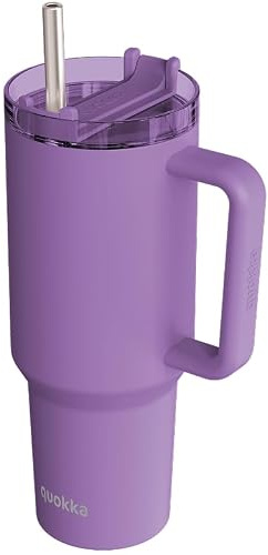 QUOKKA TAZA TERMO ACERO INOXIDABLE STREAM AMETHYST PURPLE 1200 ML