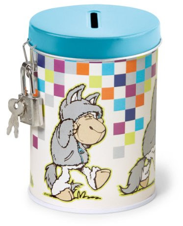 NICI 35143 - Spardose Jolly Logan, Metall