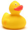 Duckshop I Badeente I Quietscheente I Ente Jonny - 10 cm I inkl. Badeenten-Schlüsselanhänger im Set