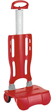 Chariot pour Sac à Dos Pliable Safta Rouge
