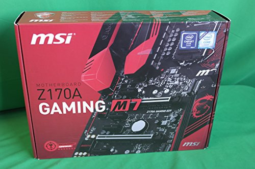 MSI Enthuastic Gaming Intel Z170A LGA 1151 DDR4 USB 3.1 ATX Motherboard (Z170A Gaming M7)