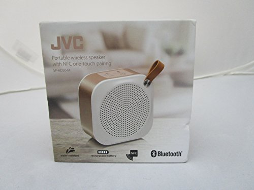 JVC Portable Bluetooth Wireless Speaker - Champagne Gold
