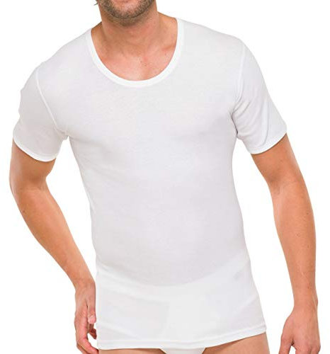 Schiesser Essentials Doppelripp T-Shirt 4er Pack White 2XL (8)