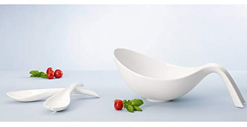 Villeroy & Boch 10-3420-8813 Flow - Salat-Set - Porzellan/Kunststoff - 3tlg.