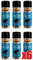 Hycote XUK0121 Black Engine Enamel Spray Paint 400ml X 6