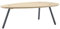 Möbel Akut Couchtisch ROLF Benz Freistil 196 Wohnzimmertisch Holz Fichte massiv oval 120 cm skandinavisch