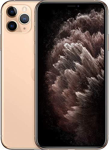 Apple iPhone 11 Pro Max, 256GB, Gold (Renewed)