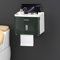porte papier toilette,porte rouleau papier toilettes mural,Distributeurs et porte-rouleaux de papier, imperméables/anti-poussière- pour salle de bain/toilette ，Vert,1