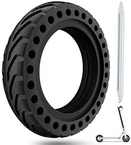 OUXI Xiaomi M365 Reifen, 8,5 Zoll Ersatzreifen Solid Reifen Mit 1 Montagewerkzeug Für Mijia Mi Xiaomi M365/M365 Pro Elektro-Scooter Vollgummi Tyre Reifen, 8.5 Zoll Ersatzräder