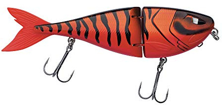 Berkley Zilla Jointed Glider Hechtköder – Langsam sinkender Glide Bait mit Fusion 19 Drillingshaken – Aggressive S-Action mit extrem lautem Rasseln – bleifrei