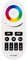 Miboxer Milight Controller MiLight 2.4G 4 Zone TOUCH Fernbedienung FUT095 RGB+CCT für LED Produkte