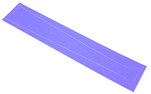 Console Center Part Skin for PS5, Scratch Resistant Integral PS5 Disc Edition Host Middle Strip Sticker for PS5 Digital Edition Host, Unaffected By Fingerprints, Dust and Scratches (Purple)