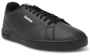 Reebok Unisex Adult Court Clean Black/Black/PUGRY3 11