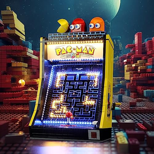 LIGHTAILING Led Licht für Lego- 10323 PAC-Man Spielautomat – Beleuchtungsset Kompatibel Mit Lego Modell (Modell Set Nicht Enthalten)