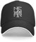 YUONME Baseballmütze Punk Weiß Neymar Fußball Baseballkappe für Männer Frauen Verstellbare Fußball Papa Mütze Outdoor Geschenk