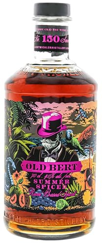 Albert Michler I Old Bert Summer Spiced I 700 ml Flasche I 40% Volume | Brauner Rum aus Jamaica
