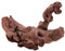 Sharplace Aquarium Bois flotté Branche d'arbre créatif bonsaï décoration Reptiles Aquarium décoration Bois Tronc Ornement, 20 cm à 25 cm