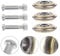 3x Tile Cutter Wheels, Precision Scoring for Porcelain and Tile, 22mm Size