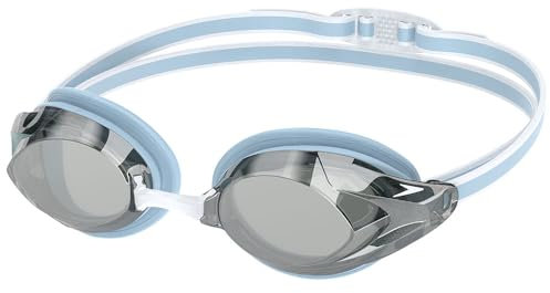 Speedo Damen Vanquisher 3.0 Verspiegelte Schwimmbrille | Schwimmen | Verbesserte Sicht Schwimmbrille, Hawaiian Sky, Einheitsgröße